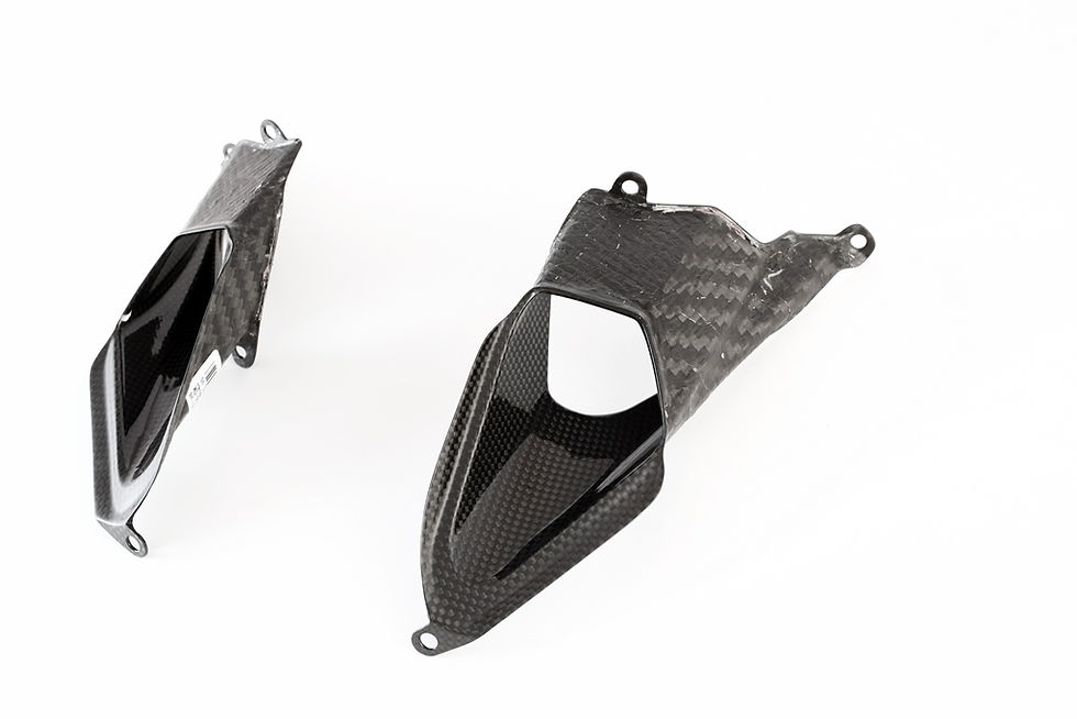 الصورة المصغرة: مآخذ الهواء الخلفية Carbon Fullsix Ducati Panigale 1199 / R / S (12-17)