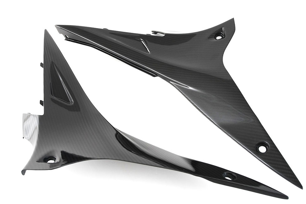 Miniature : Panneaux latéraux de réservoir inférieurs en carbone Fullsix Aprilia RSV4/R/Factory/RR/RF (09-20)