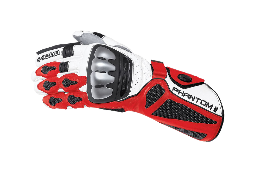 Miniaturbild: Held Phantom II Racing Handschuh Unisex rot/weiß 002312-00/091