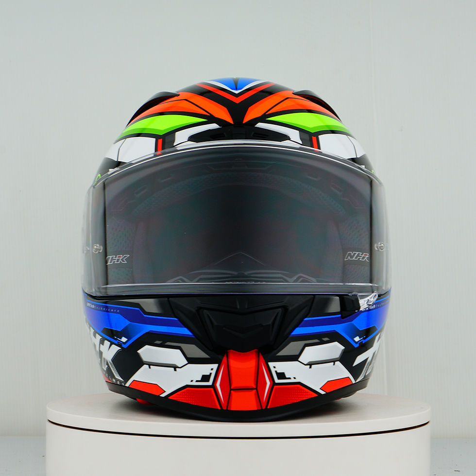 Miniaturbild: NHK GP-R Tech Race Helm Technicore Black/Green