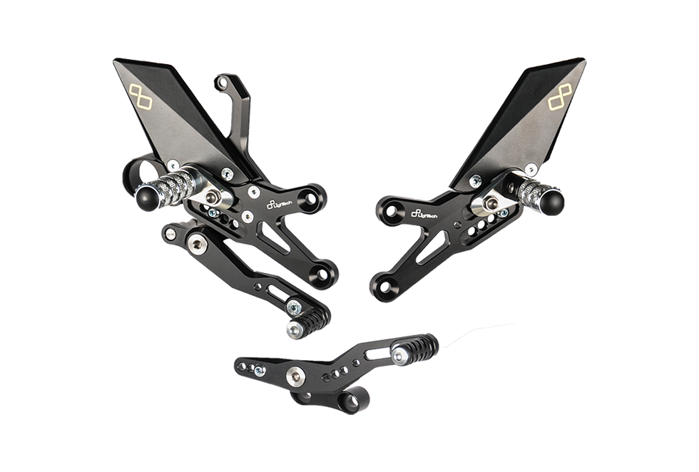 Thumbnail: Footrest system by LighTech for Honda CBR 1000 RR (08-19) (with ABE)