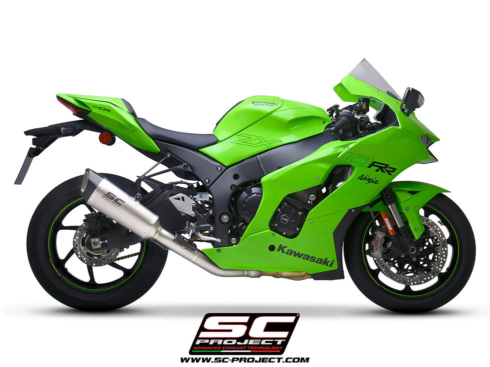 الصورة المصغرة: SC-Project Slip-On SC1-R + أنبوب استبدال CAT Kawasaki ZX-10 R / RR (21-23)