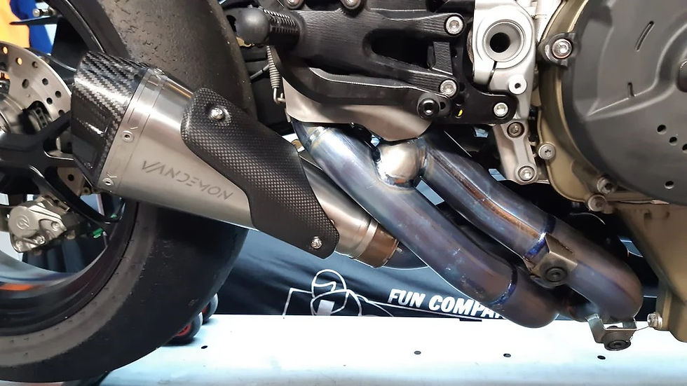 Thumbnail: Vandemon complete system Low Titanium Ducati Panigale V4/S/R (18-20)