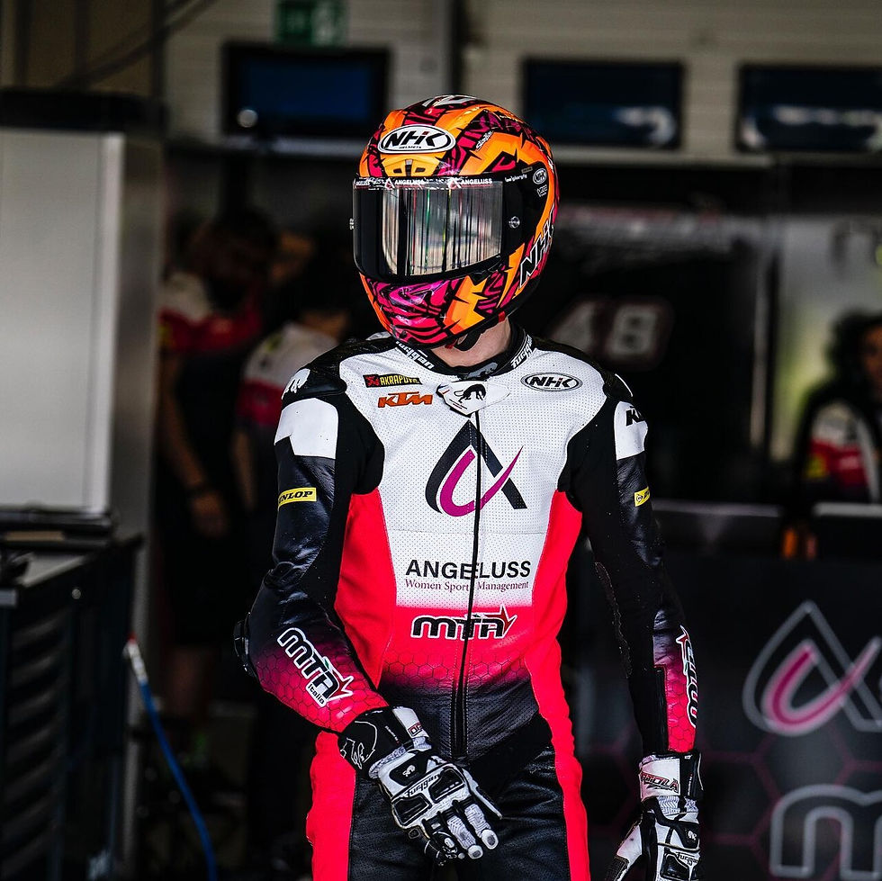 Thumbnail: NHK GP-R Tech Race Helmet Ivan Ortola Replica 2023