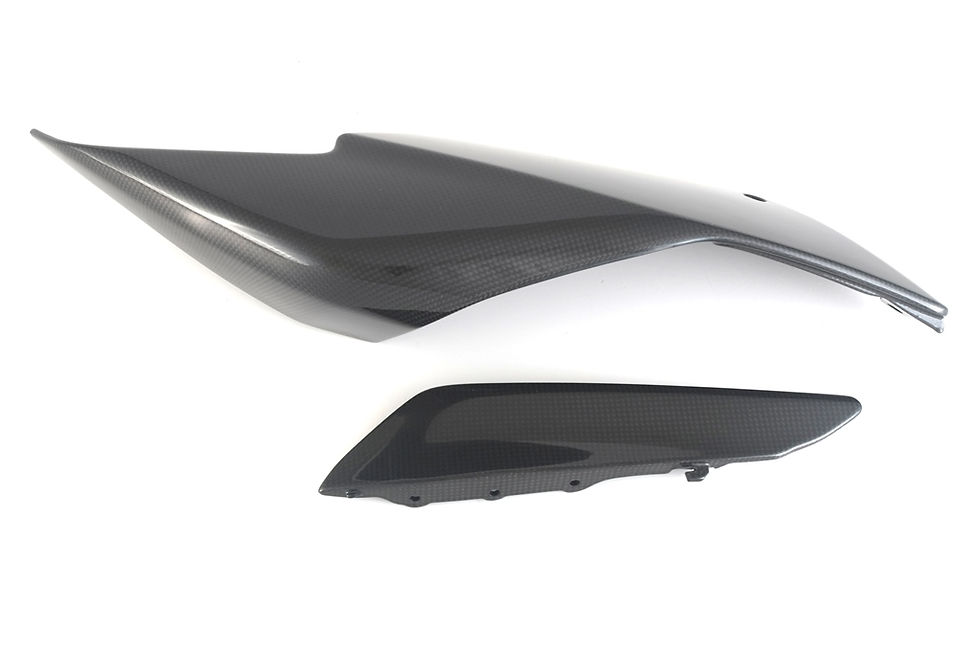 Thumbnail: Rear fairing (2 pieces) left Carbon Fullsix Ducati Panigale 1299/S (15-18)