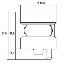 Thumbnail: Expansion tank 31 cm³ for the brake or clutch from LighTech