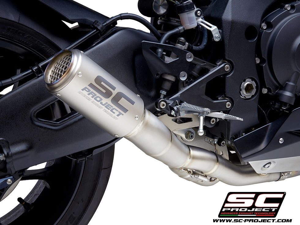 Thumbnail: SC-Project Slip-On CR-T + CAT replacement pipe Yamaha YZF-R1/M RN32 (15-16)