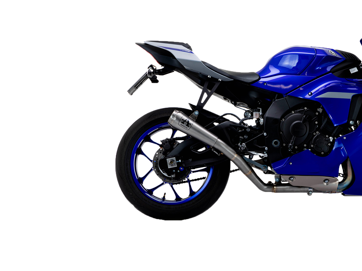 Arrow Slip-On Pro-Race + KAT replacement pipe Yamaha YZF-R1/M (17-24) 71179HCP