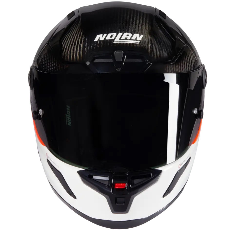Miniature : Casque Nolan X-804 RS Ultra Carbon Blanc/Rouge D.O.C 346