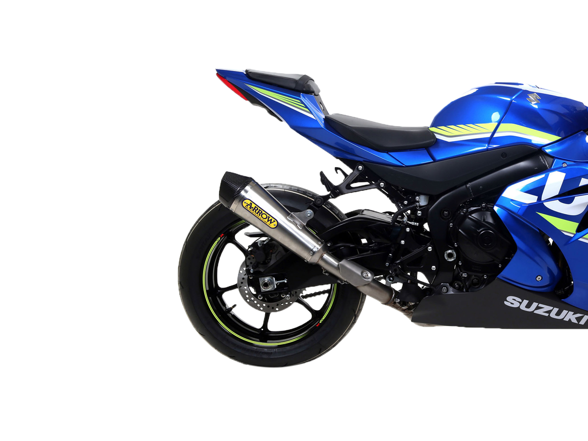Arrow Slip-On X-Kone acero inoxidable Suzuki GSX-R 1000 (17-23) 71855XKI