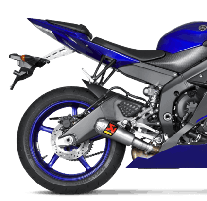 Ligne Akrapovic Slip-On (Titane) Yamaha YZF-R6 (06-23) S-Y6SO10-AHBT