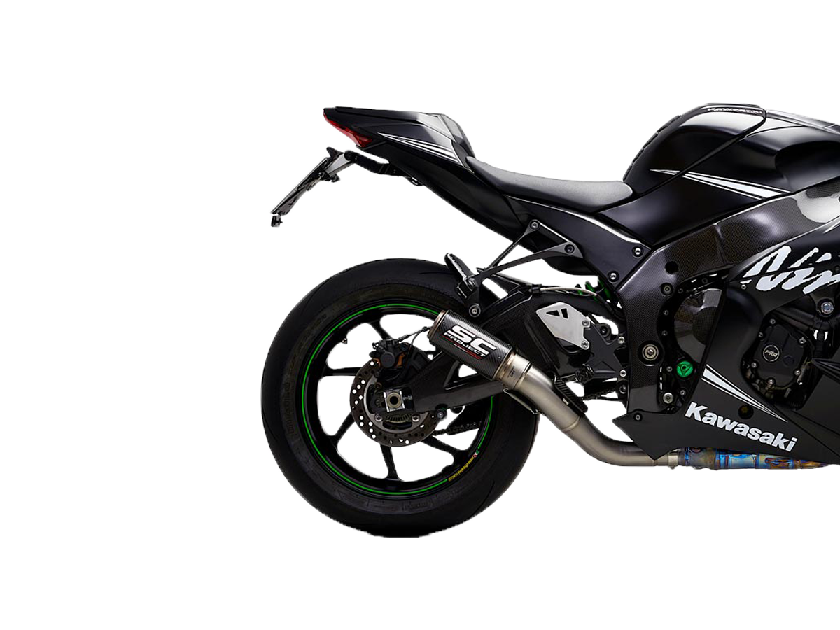 SC-Project Slip-On CR-T KAT replacement pipe Kawasaki ZX-10 R/RR (16-20)