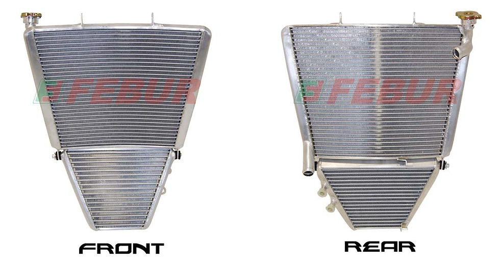 Miniatura: Radiador agua + aceite Racing Aprilia RSV4/Factory/R (09-14) Febur