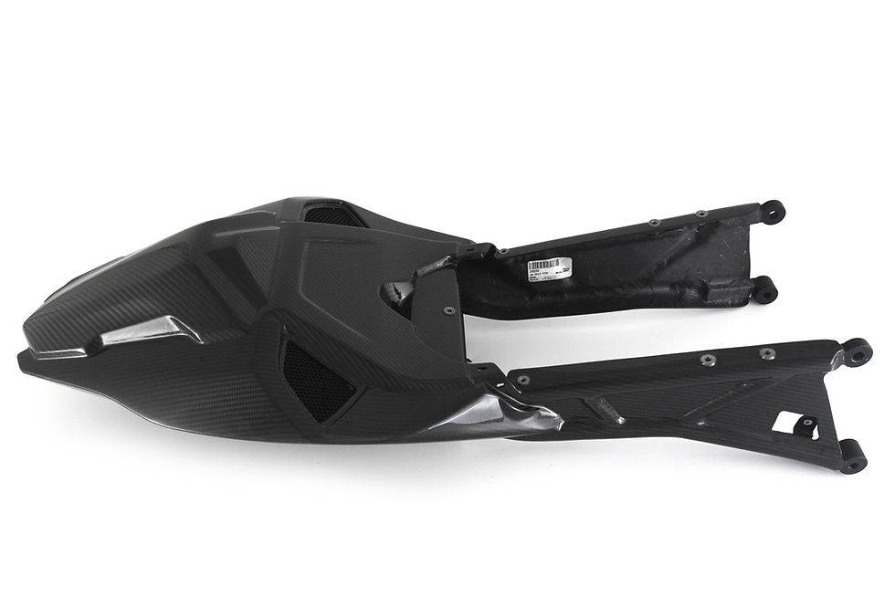 Miniatura: Monocasco trasero de carbono (autoportante) Fullsix BMW S1000RR K67 (19-22)