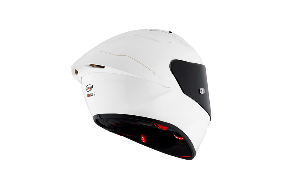 الصورة المصغرة: خوذة Suomy S1-XR GP بيضاء لامعة K6SX00W3