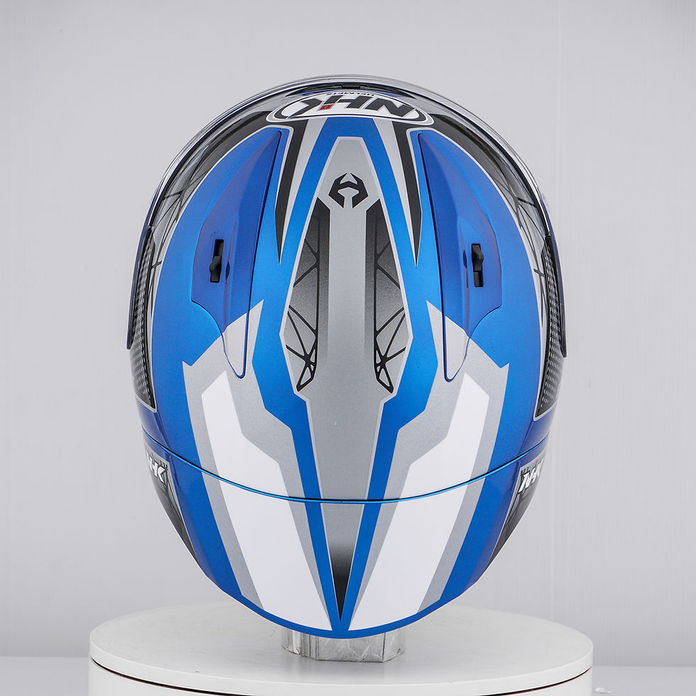 Miniatura: Casco NHK GP-R Tech Race Commutrack Negro/Azul