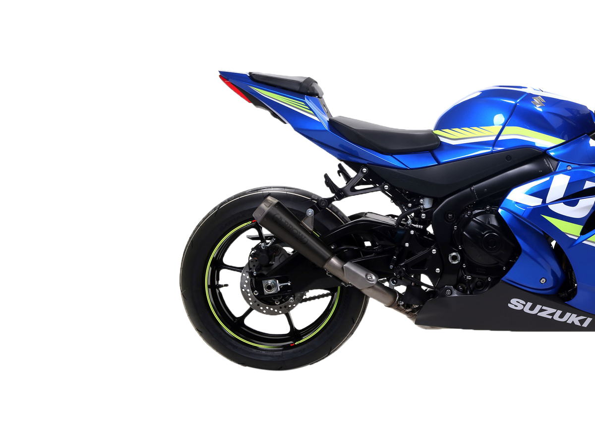 Arrow Slip-On Pro-Race Acero Inoxidable Oscuro Suzuki GSX-R 1000 (17-23) 71207PRN