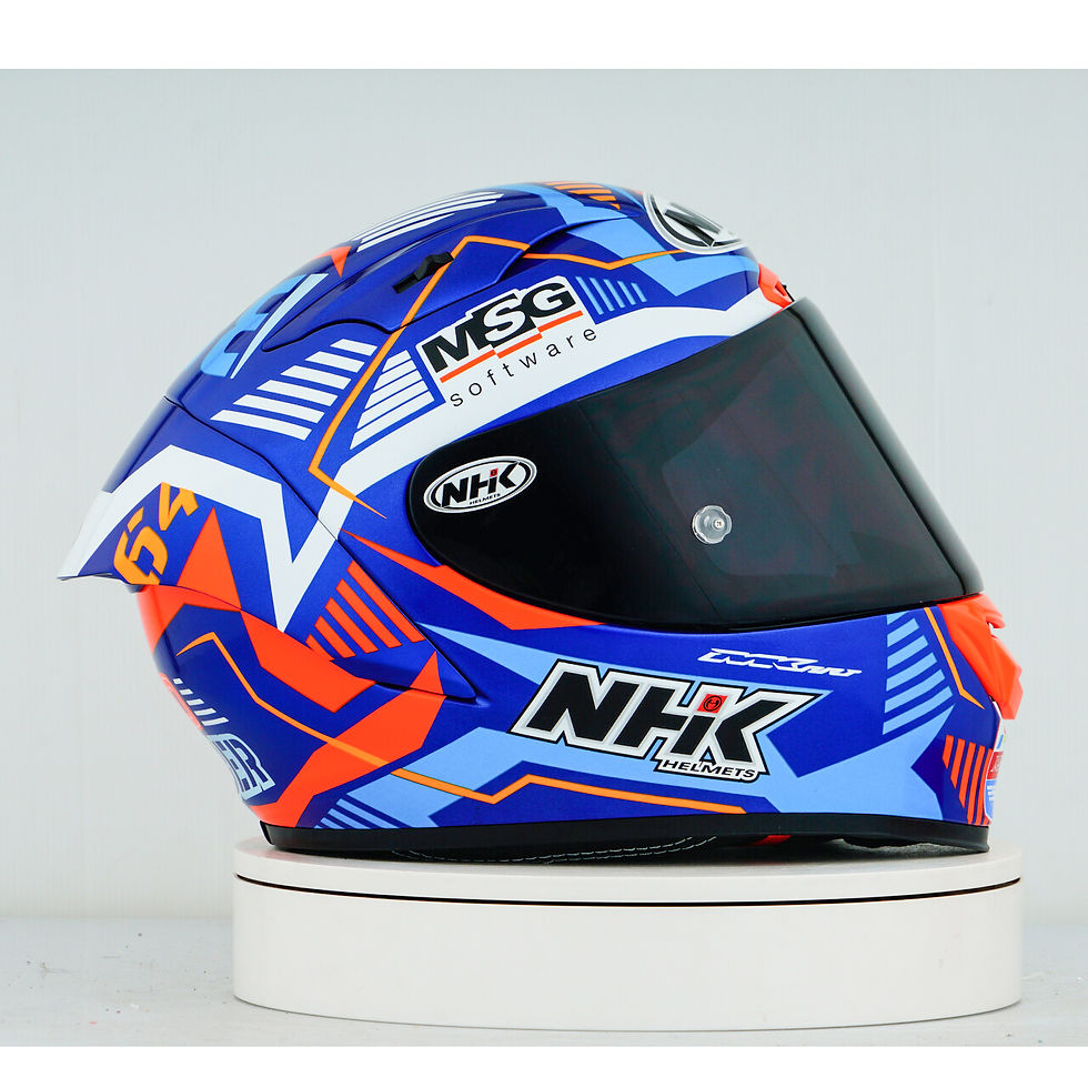 الصورة المصغرة: NHK GP-R Tech Race Helm Bo Bendsneyder Replica 2023