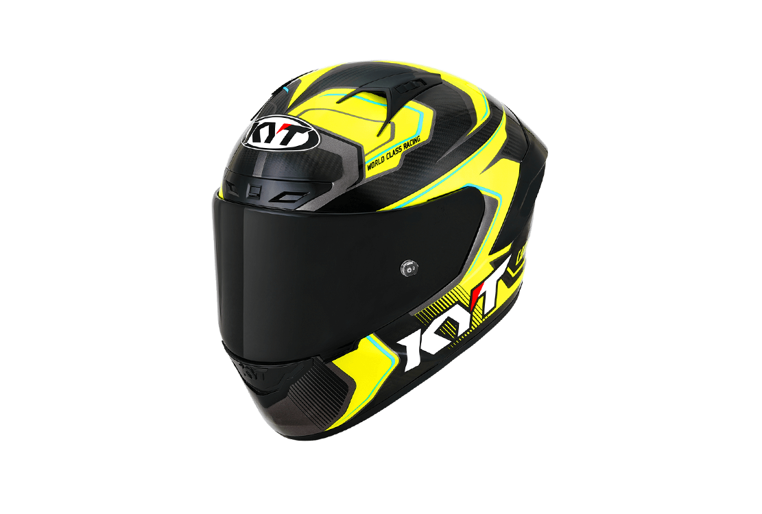KYT NZ-Race Helmet Carbon Competition Glossy Yellow Y6NZ0016