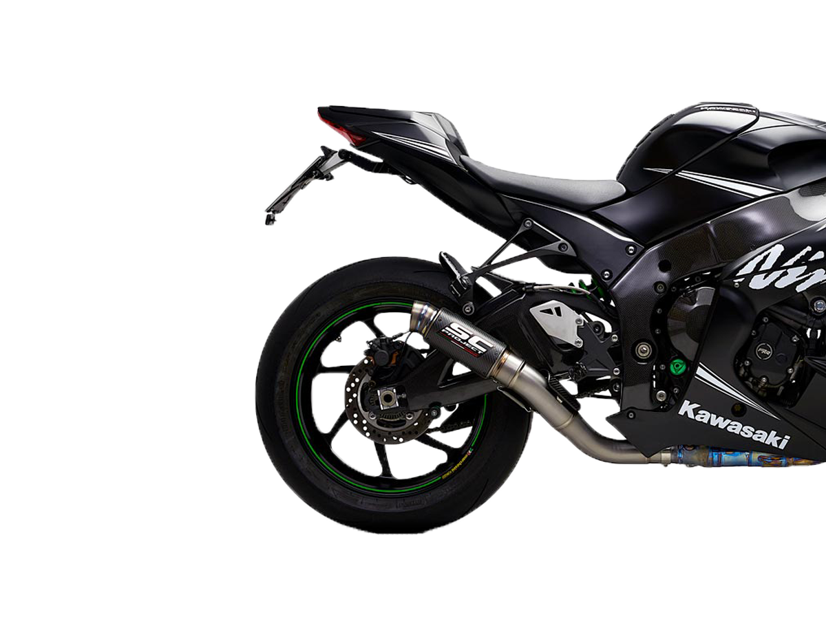 SC-Project Slip-On GP70-R KAT replacement pipe Kawasaki ZX-10 R/RR (16-20)