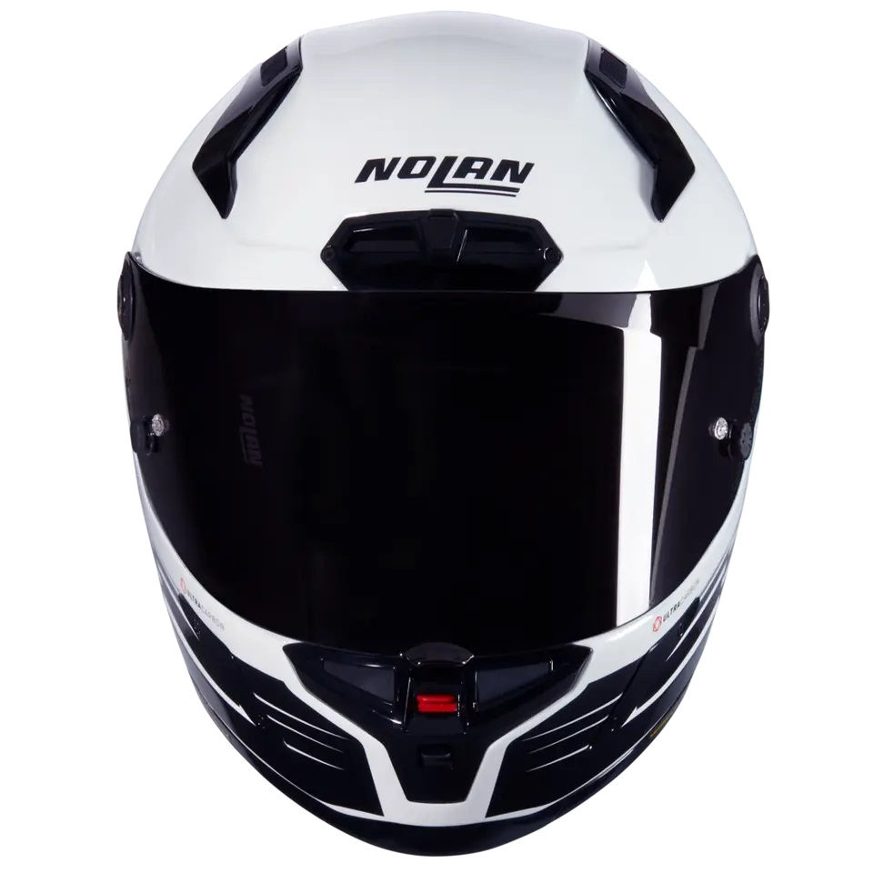 Miniatura: Casco Nolan X-804 RS Ultra Carbon Blanco/Negro Ala 344