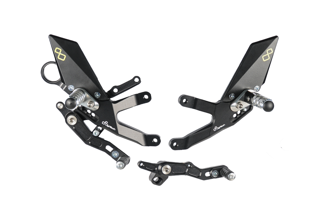 Système de repose-pieds LighTech BMW S 1000 RR (15-18) (avec ABE)