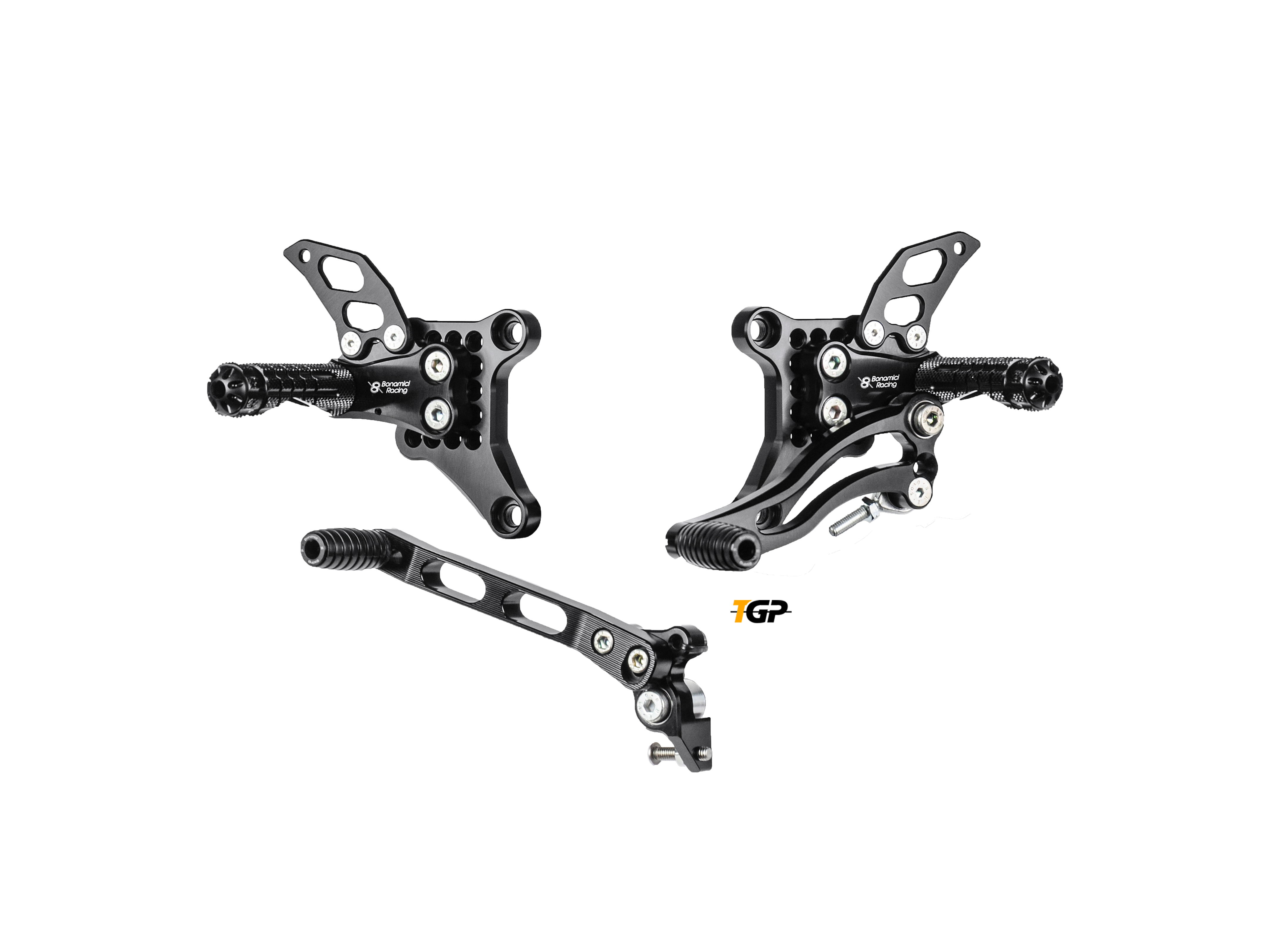 Sistema de reposapiés Bonamici Racing Ducati 848/EVO (08-13) | D1098