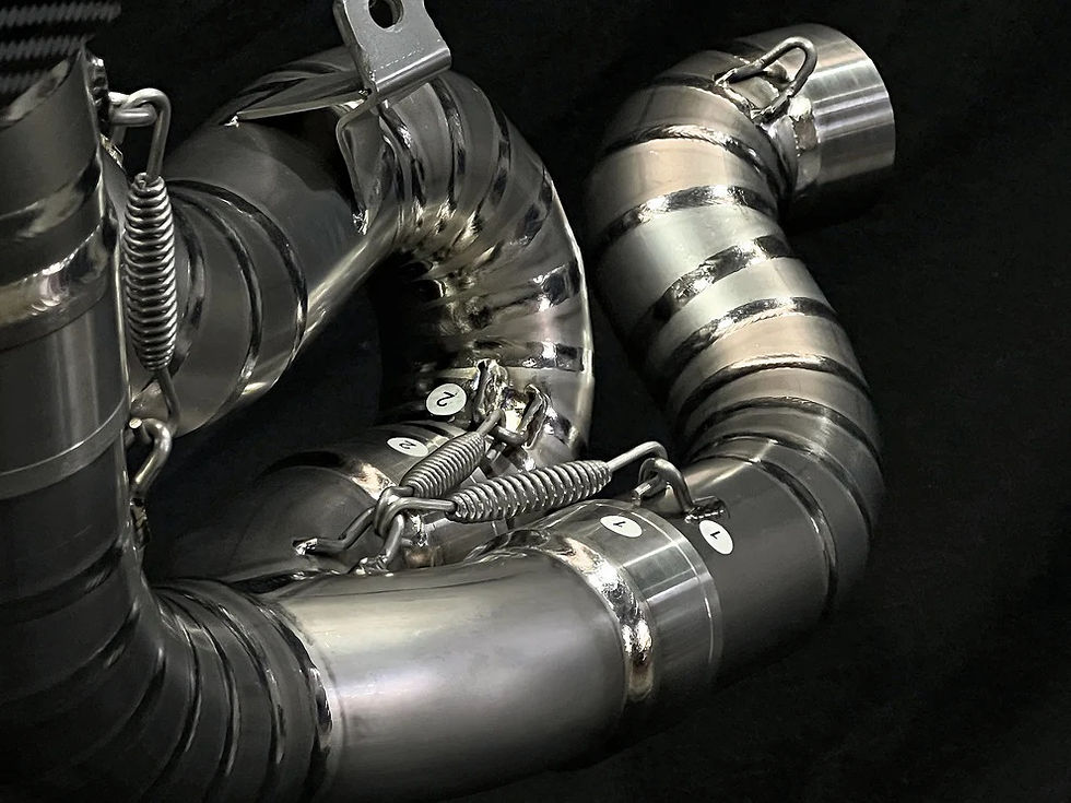 الصورة المصغرة: Vandemon Halbkomplette Anlage Titanium Ducati Panigale V4/S/R (18-21)
