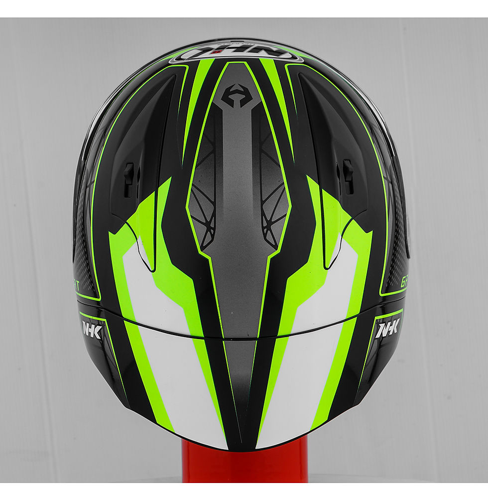 Miniatura: Casco NHK GP-R Tech Race Commutrack Negro/Verde