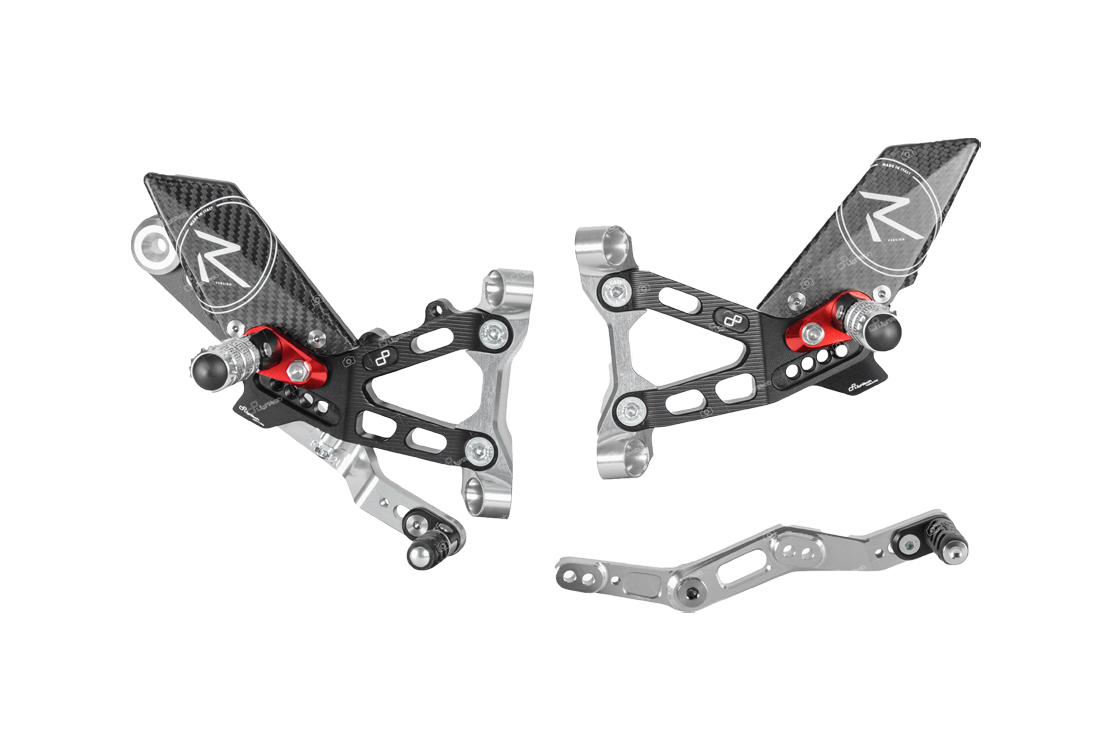 Sistema de reposapiés "R" LighTech BMW S 1000 RR K67 (19-22) (con ABE)