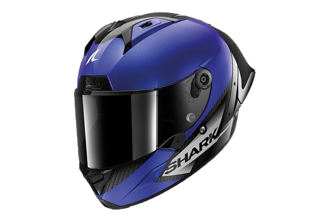 Shark Aeron GP Helmet Black/Blue HE0300EDBA