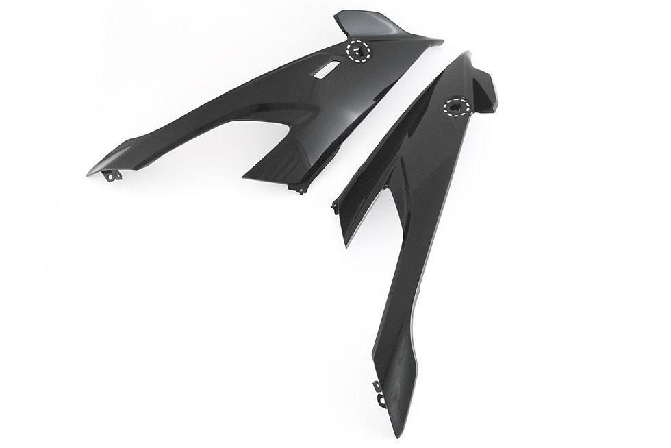 Miniatura: Juego de piezas laterales (izquierda y derecha) Carbono Fullsix BMW S1000RR K67 (19-22)