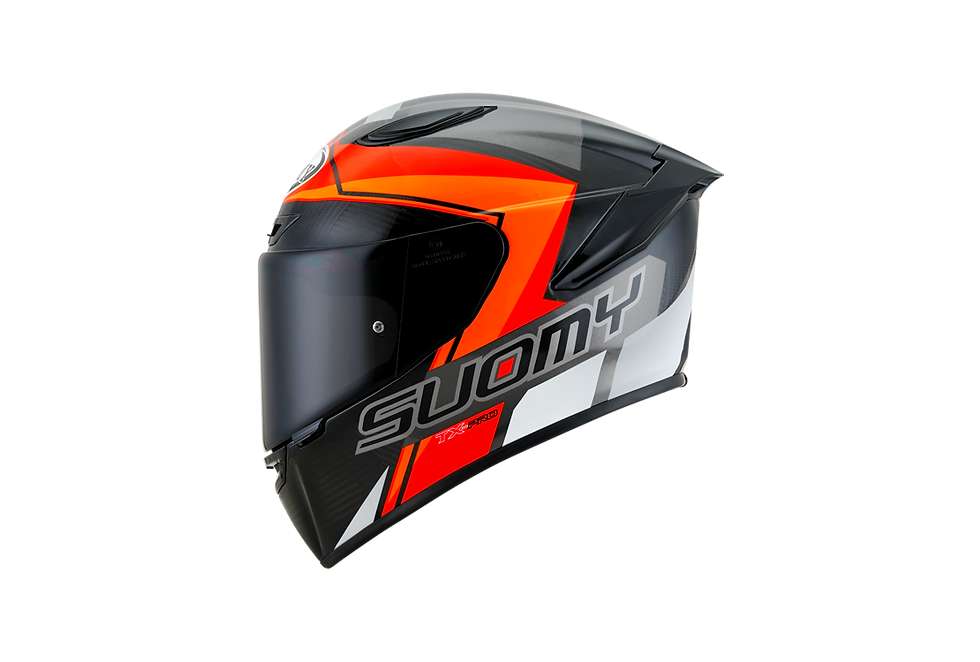 Thumbnail: Suomy TX-Pro Helmet Carbon Glam Orange K6TX0009
