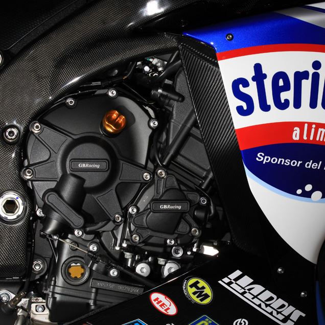 Miniaturbild: Motordeckel Protektoren Komplettset GBRacing Yamaha YZF-R1 (09-14)