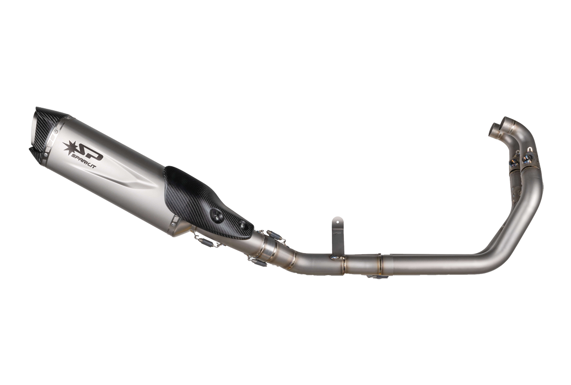 Spark Exhaust Komplettanlage Force Evo Edelstahl Aprilia RS 660 (20-24) GAP8807T