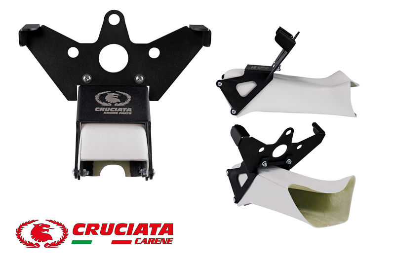 Miniature : Support d'instrument Cruciata Racing Yamaha YZF-R6 Rj27 (17-23)