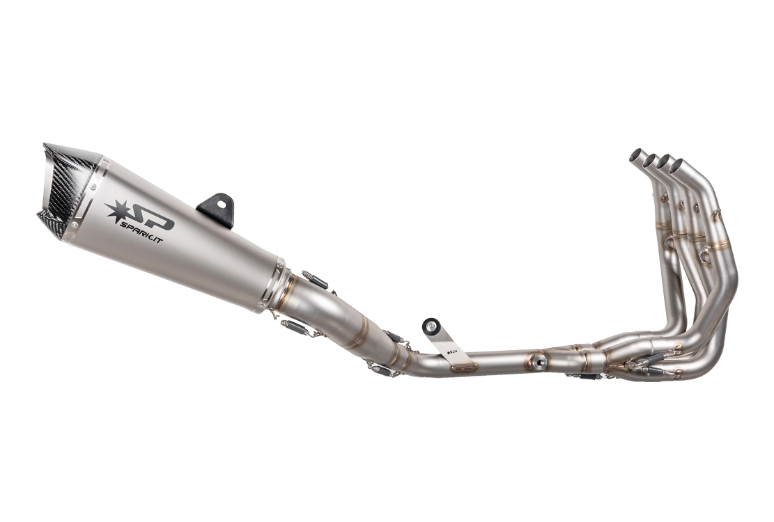 Spark Système d'échappement complet en acier inoxydable Konix EVO Kawasaki ZX-4RR (23-24) GKA8850