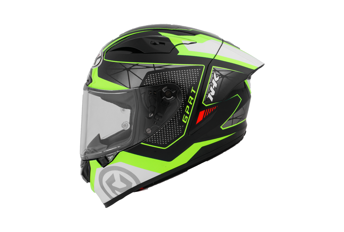 Casco NHK GP-R Tech Race Commutrack Negro/Verde