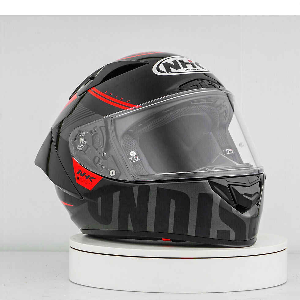Thumbnail: NHK GP-R Tech Race Helmet Undisputed Black/Red