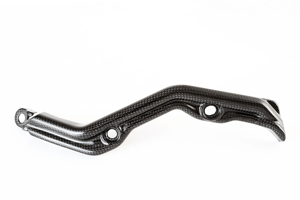 Miniatura: Tapa Latiguillos De Freno Trasero Carbono Fullsix Ducati Panigale V2 955 (20-23)