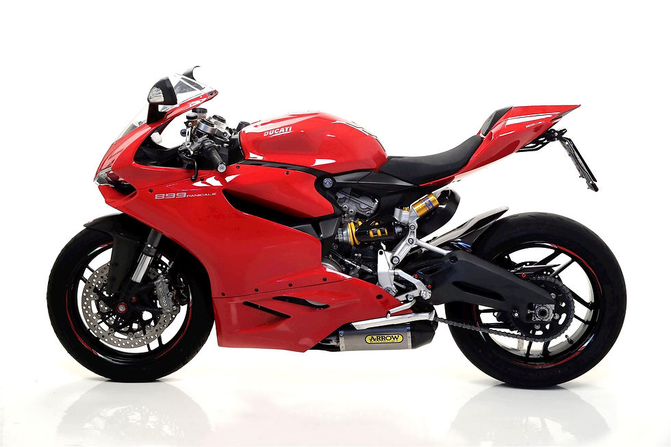 Miniatura: Arrow Slip-On Titanio Ducati Panigale 899 (13-16) 71836PK