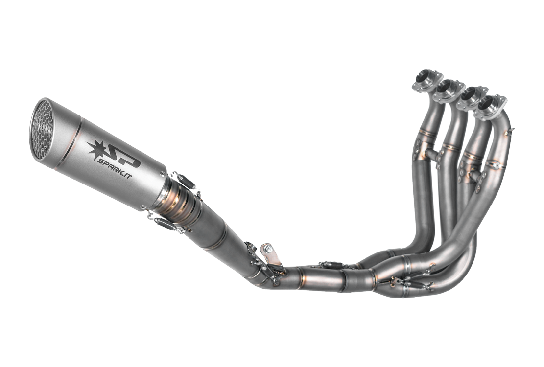 Spark Exhaust Komplettanlage Titanium Kawasaki ZX-6R/RR/636 (09-24) GKA8833T