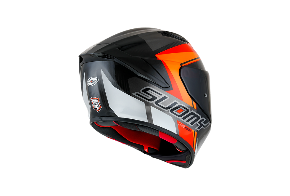 Miniaturbild: Suomy TX-Pro Helm Carbon Glam Orange K6TX0009