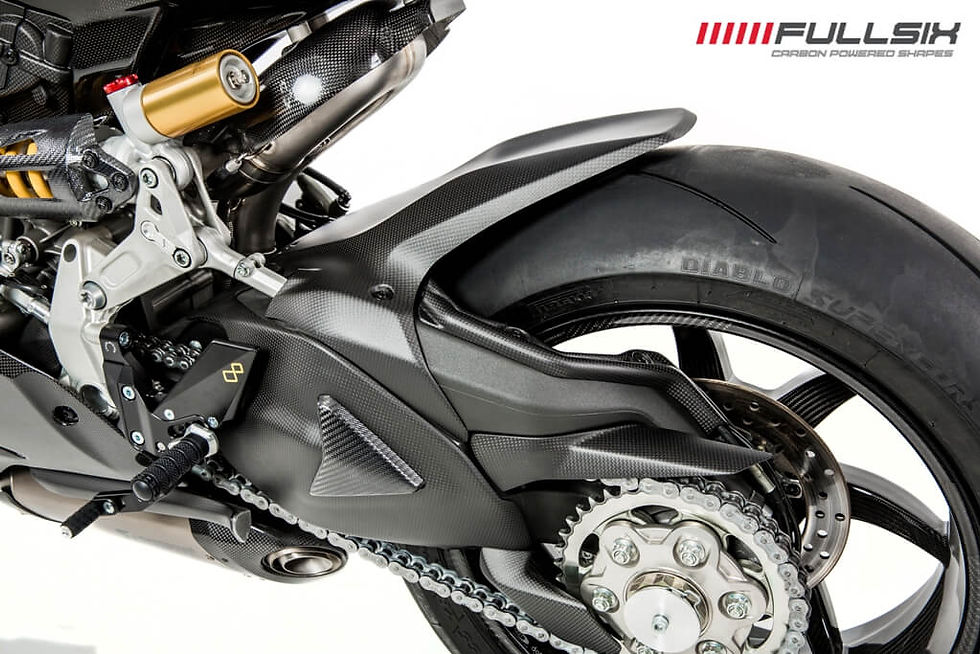 Miniatura: Cubrecadena Carbono Fullsix Ducati Panigale 959 (16-19)