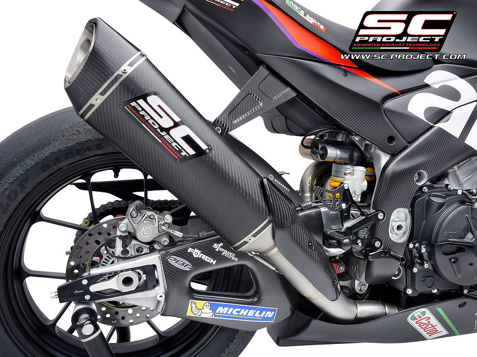 الصورة المصغرة: SC-Project Titan نظام كامل SC1-R (350mm) مصنع Aprilia RSV4 1100 (21-23)