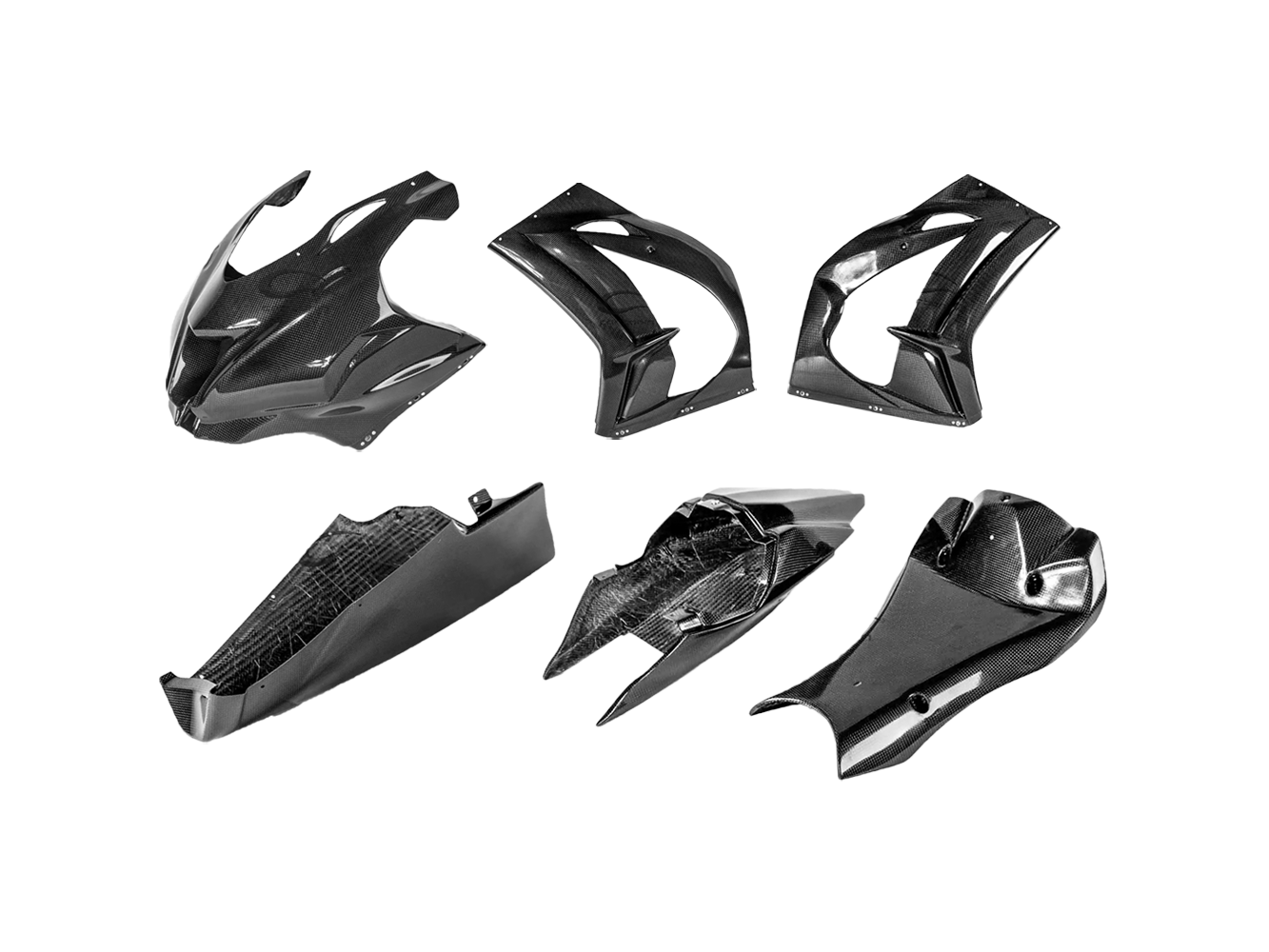 Carenado Completo Carbono Kawasaki ZX-10 R/RR (16-20) Carbonin