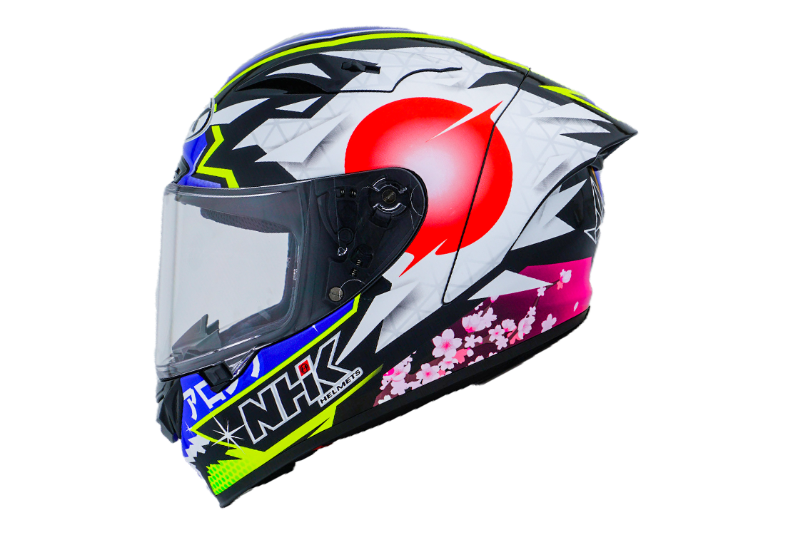 NHK GP-R Tech Race Helm Alonso López Motegi Replica 2023 Blue