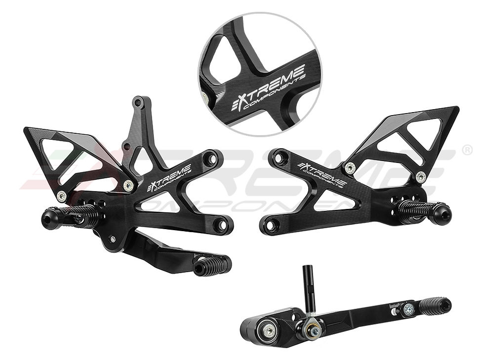 Miniatura: Sistema de reposapiés de Extreme Components Suzuki GSX-R 1000 (17-22)