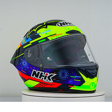 الصورة المصغرة: NHK GP-R Tech Race Helm Ivan Ortola Valencia Replica 2022