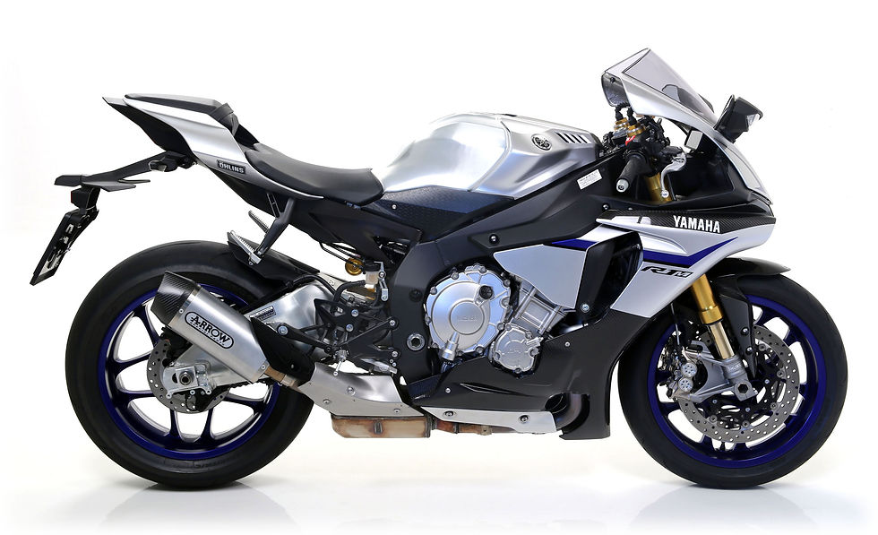 Miniaturbild: Arrow Slip-On Indy-Race Aluminium Yamaha YZF-R1/M (15-16) 71829AK